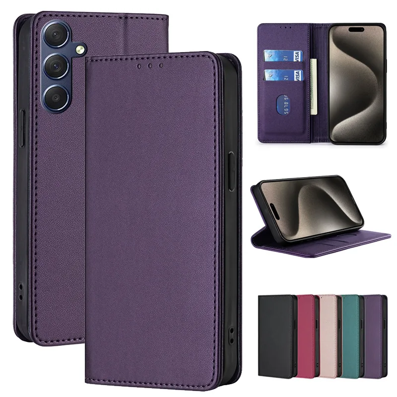 Magnetic Wallet Case for Sharp Aquos Wish4 Wish3 Wish2 Wish Luxury Leather Flip Cover Anti Drop 2 Cards Slot Holder Phone Funda