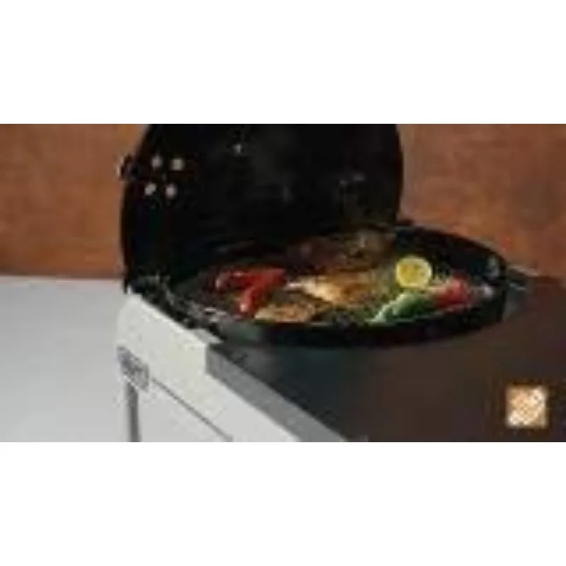 Parrilla de carbón de 22 pulgadas, accesorio Deluxe, cobre, ignición de Gas touch-n-go, área de cocina de 363 Sq.Inch