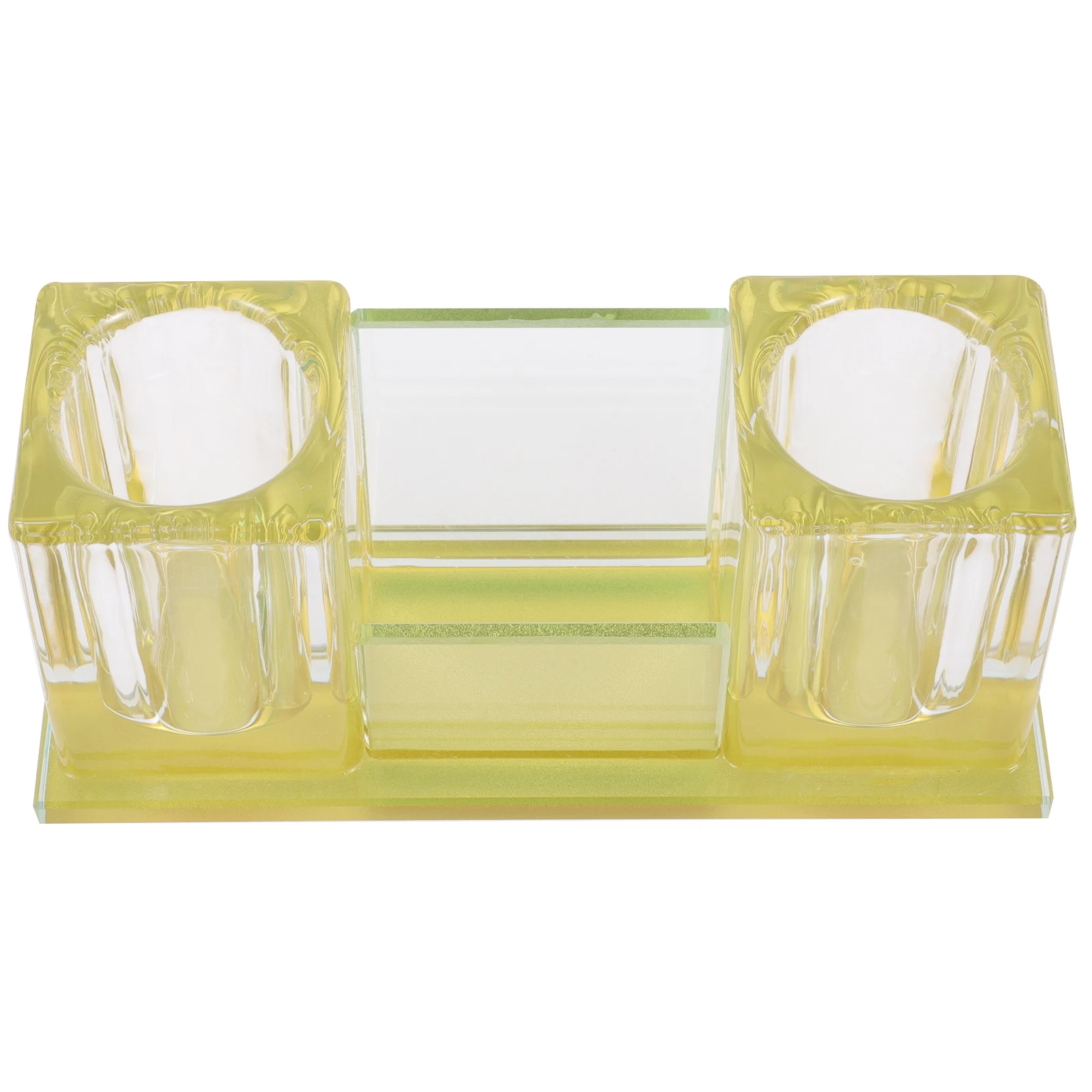 

Crystal Microphone Stand Desktop Clamp for Office Bracket Table Acrylic Tabletop Holder Condenser Podcast