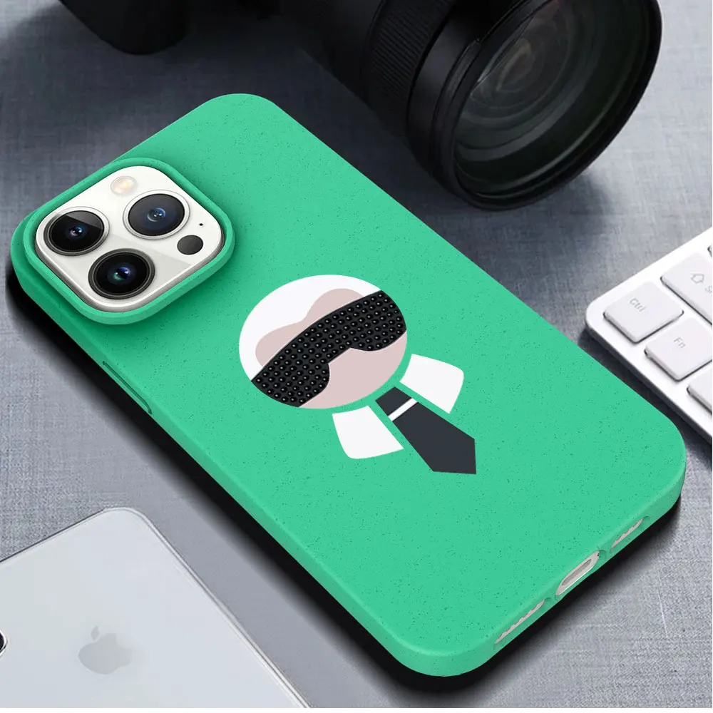 Head Portrait Silicone Soft Case For Iphone  16 15 14 13 12 11 Pro Max Mini 7 8 Plus X Xs Xr Scrub Phone Cover Anti Drop Funda