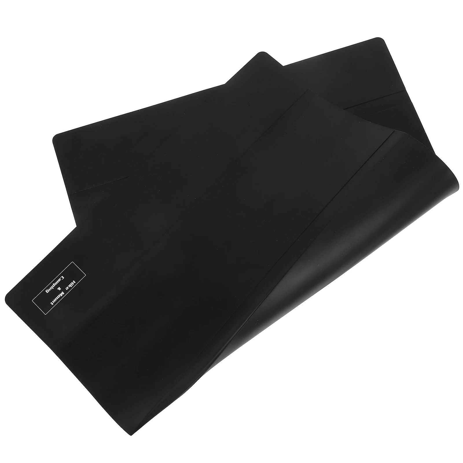 

Outdoor Camping Table Mat Black Silicone Heat Resistant Waterproof Non Stick Fireproof Countertop Mats for Kitchen Fireplace