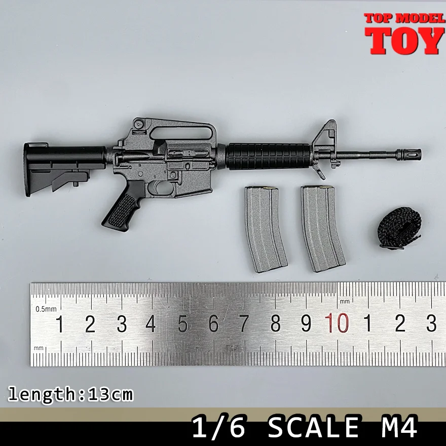 1/6 M4 M16 XM177 M4A1 pistolet broń akcesoria do modeli nie Launchable Fit 12 ''figurka żołnierz armii