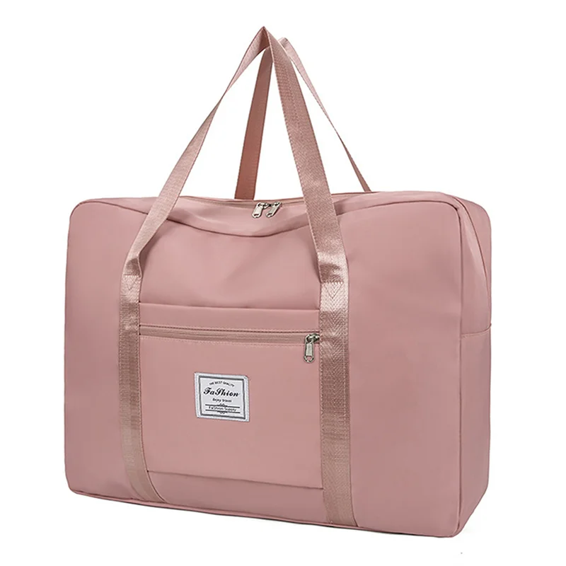 Sacs de voyage pliants de grande capacité pour femmes, sac fourre-tout à bagages étanche, sac de sport de voyage, sac de sport de yoga, sac de rangement initié