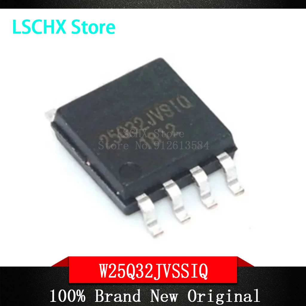 10Pcs W25Q80DVSIG W25Q16JVSIQ W25Q32JVSIQ W25Q64JVSIQ W25Q64 SOIC-8 64Mbit SPI FLASH W25Q16JVSIQ