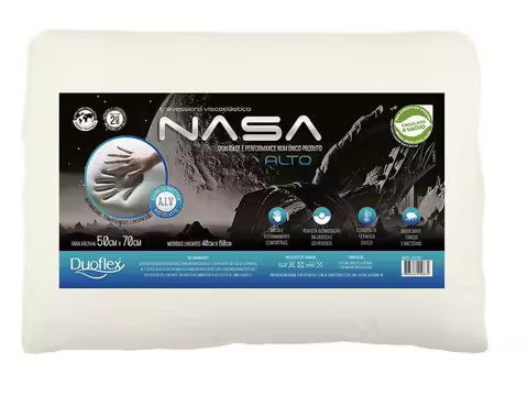 Travesseiro Nasa Duoflex Viscoelástico