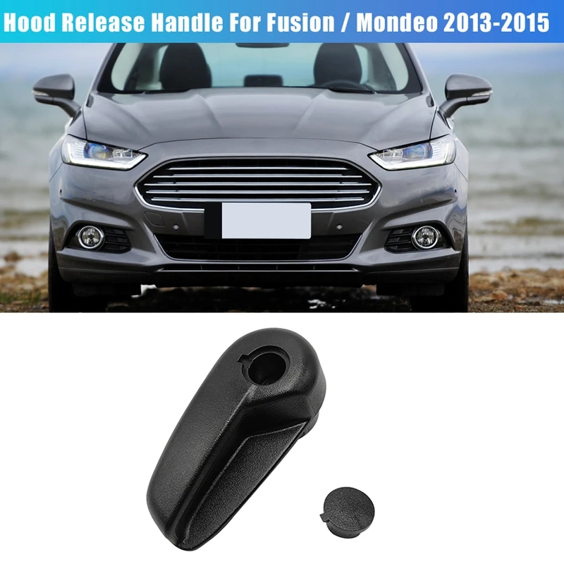 Hood Release Handle Hood Latch Pull Handle Lever For 2013-2016 Ford Fusion / Mondeo & Lincoln MKZ DS7Z-16B626-C