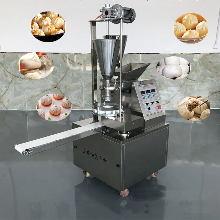 Nepal Momo Making Machine/small Baozi Making Machine/automatic Steamed Stuffed Bun Making Machine
