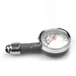 Tire Pressure Gauge Small And Beautiful Metal Material 100g Measuring Range 0-500 Car Tire Pressure Gauge Visible Kilograms