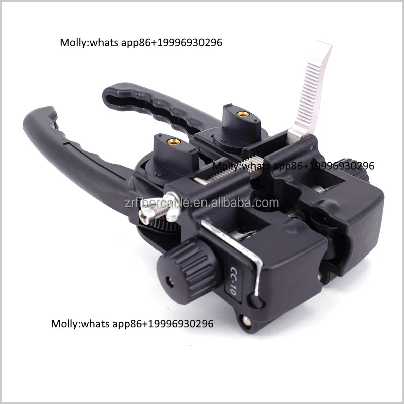 longitudinal fibre cable sheath cutter tool fiber jacket stripper