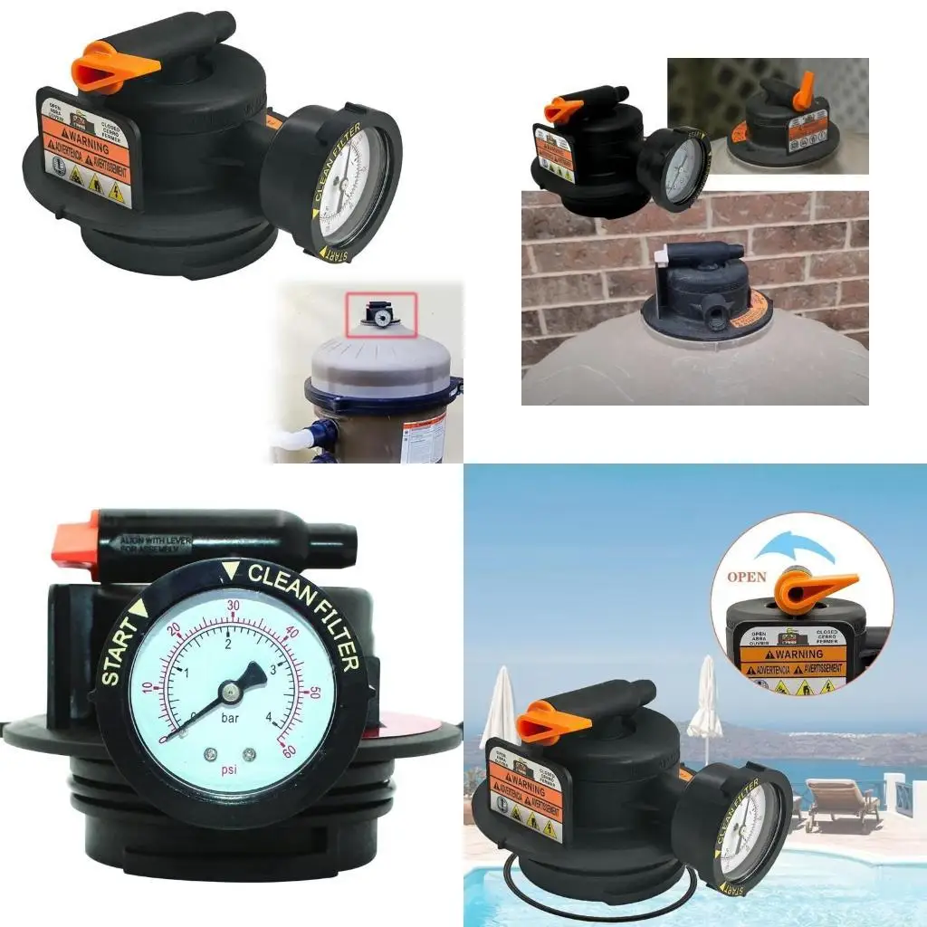 

D0AB Easy Installation DEX2420MAR2 Manual Air Relief Assembly Replacement Air Relief Valves Plastic Texture for Filters