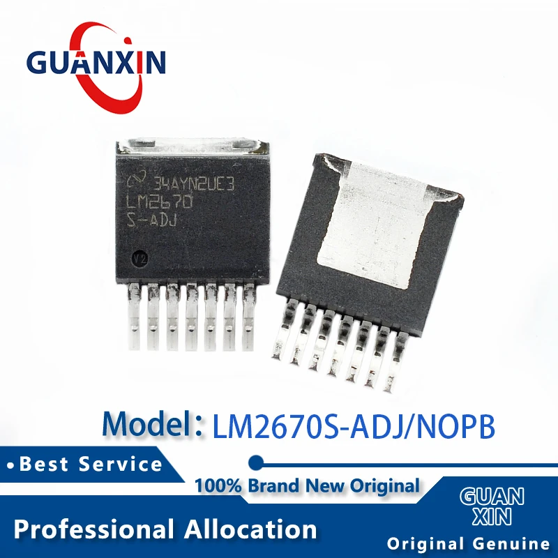 

100% New LM2670SX-ADJ Marking LM2670S-ADJ TO-263-7 LM2670