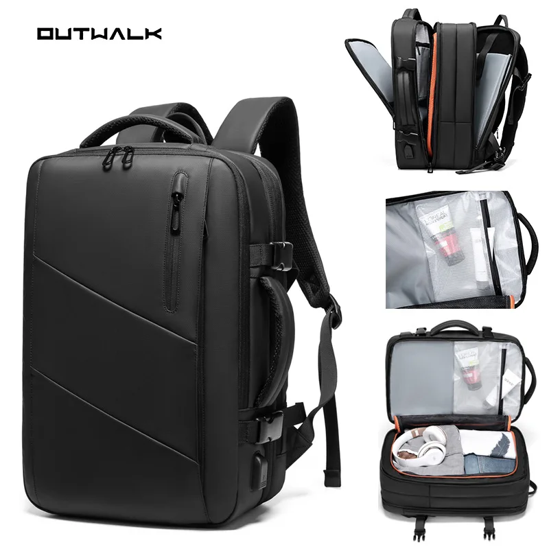 

15.6-Inch Stylish Business Laptop Backpack for Men,Commuter Backpack Travel Bag with Padded Compartment,Carry-On Luggage