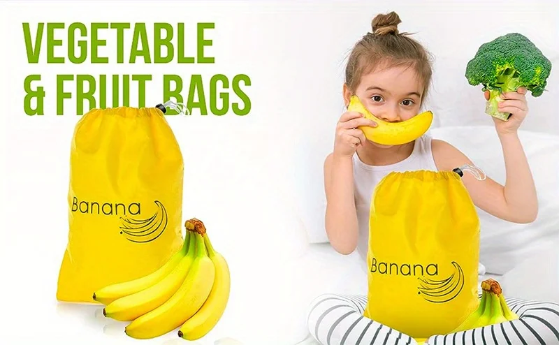 1 Stück Bananen-Aufbewahrungstasche, Gemüse-Konservierungstasche, verhindert Ausreißen, Bananenaufbewahrung, Frische, Tasche, leicht, praktisch – Detail 2