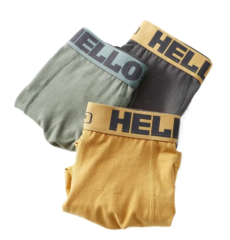 

Men's Underwear Boxers Modal Thin Boys Mid-rise Underwear Trendy Breathable Boxer Shorts Men Boxer Mens Underwear