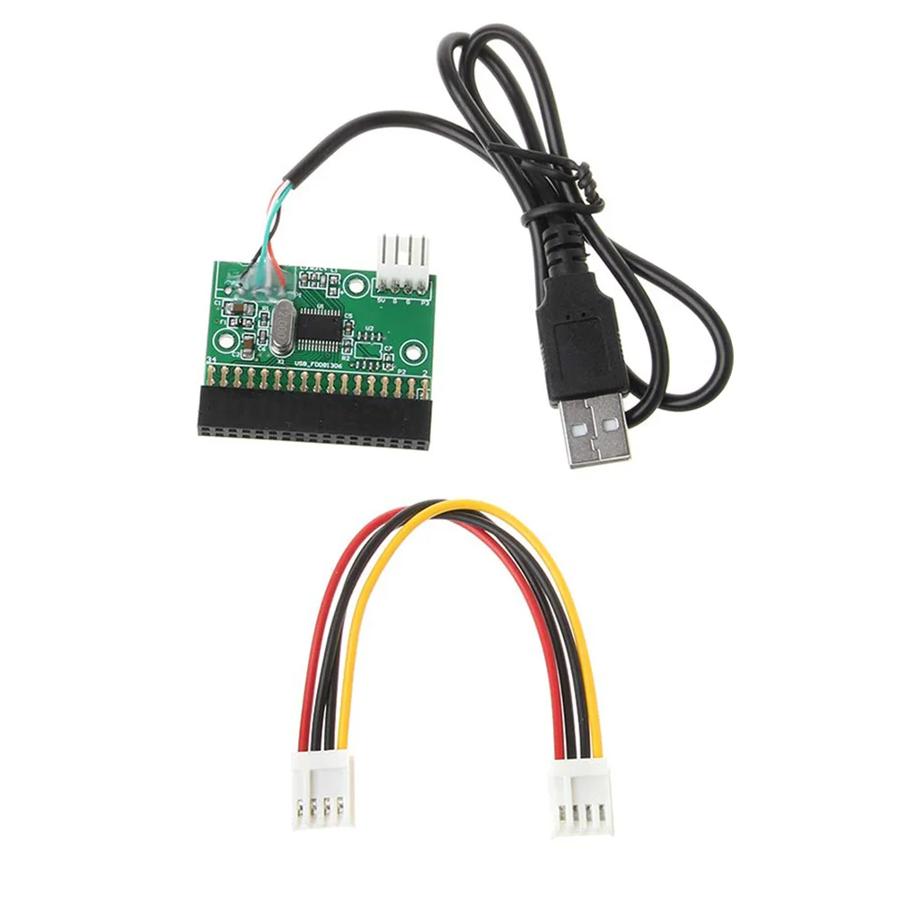 AED6-1.44Mb 3.5Inch Floppy Drive Connector 34 Pin To USB Cable Adapter Pcb Board,USB Disk To Floppy Disk A