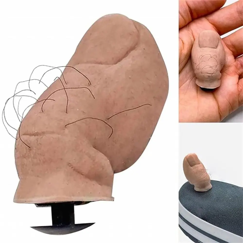 

Resin Funny Toe Shoe Charms Goth Charms Horror Hole Shoes Accessories 3D Stereoscopic Toe Summer Water Shoes DIY Shoe Decor