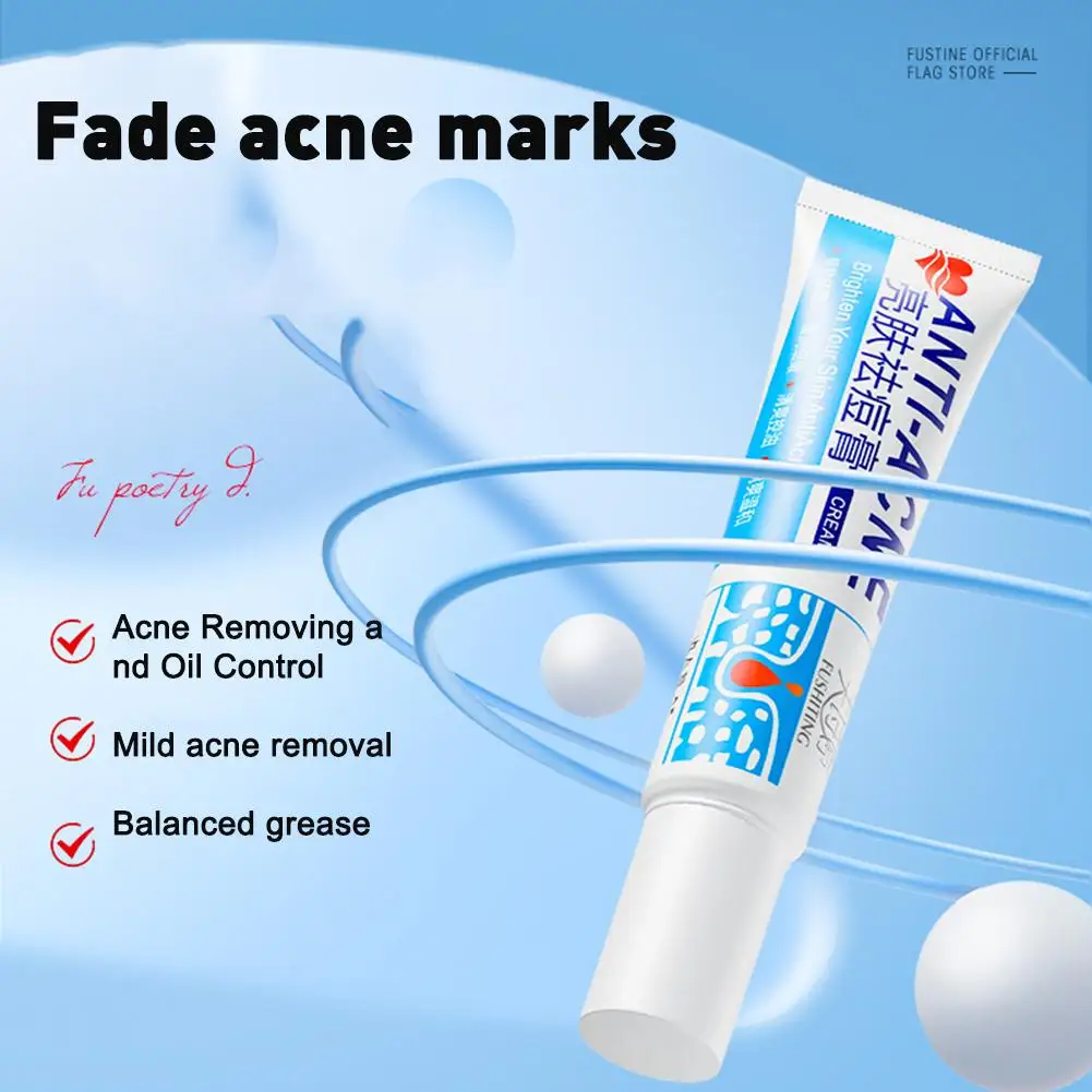 25g Akne-Entfernung Gesichts creme Pickel entfernen Creme Behandlung White ning Gel Spot Poren verblassen Schrumpf spuren feuchtigkeit spendenden Ski a7q8