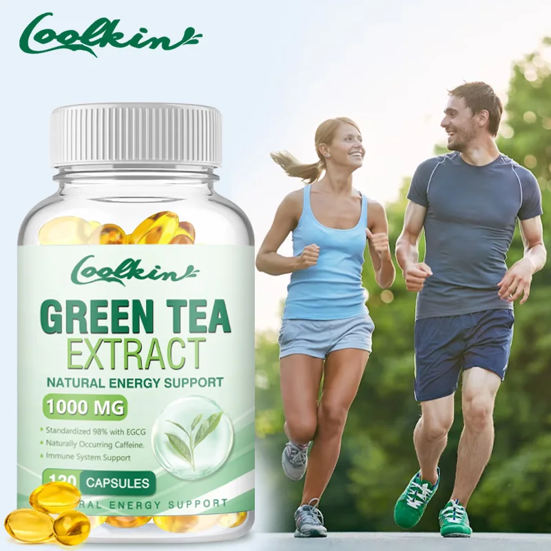 

Капсулы с экстрактом зеленого чая - улучшение усвоения питательных веществ, подавление аппетита, ускорение метаболизма, контроль веса, без ГМО