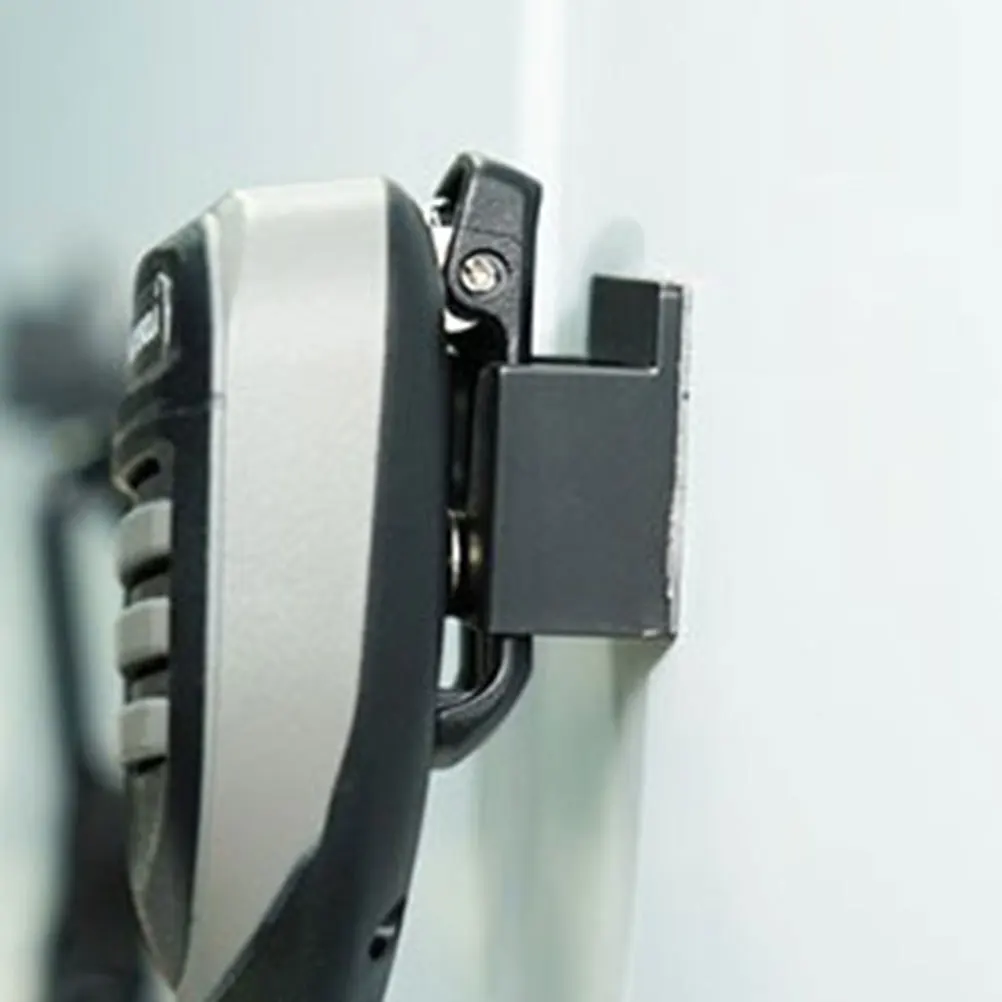 

2 pcs Universal Cb Radio Microphone Holder Mount Adhesive Back Durable Plastic Mic Hanger For Cars Trucks Suvs Cb Mic Hangers