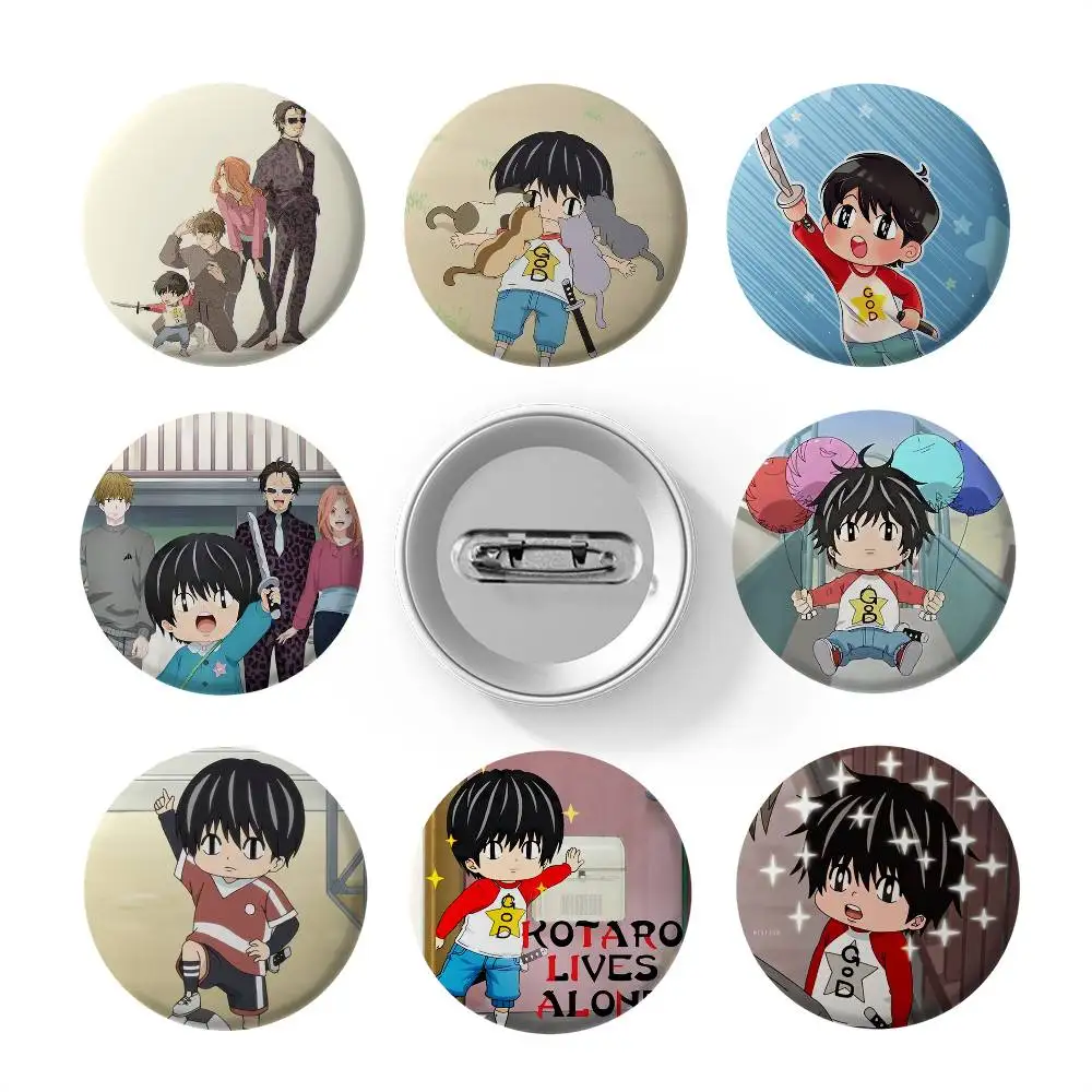 K-Kotaro يعيش وحده شارات مستديرة رائعة شارة دبابيس الإبداعية للملابس قبعة ظهره هدية الملحقات #1