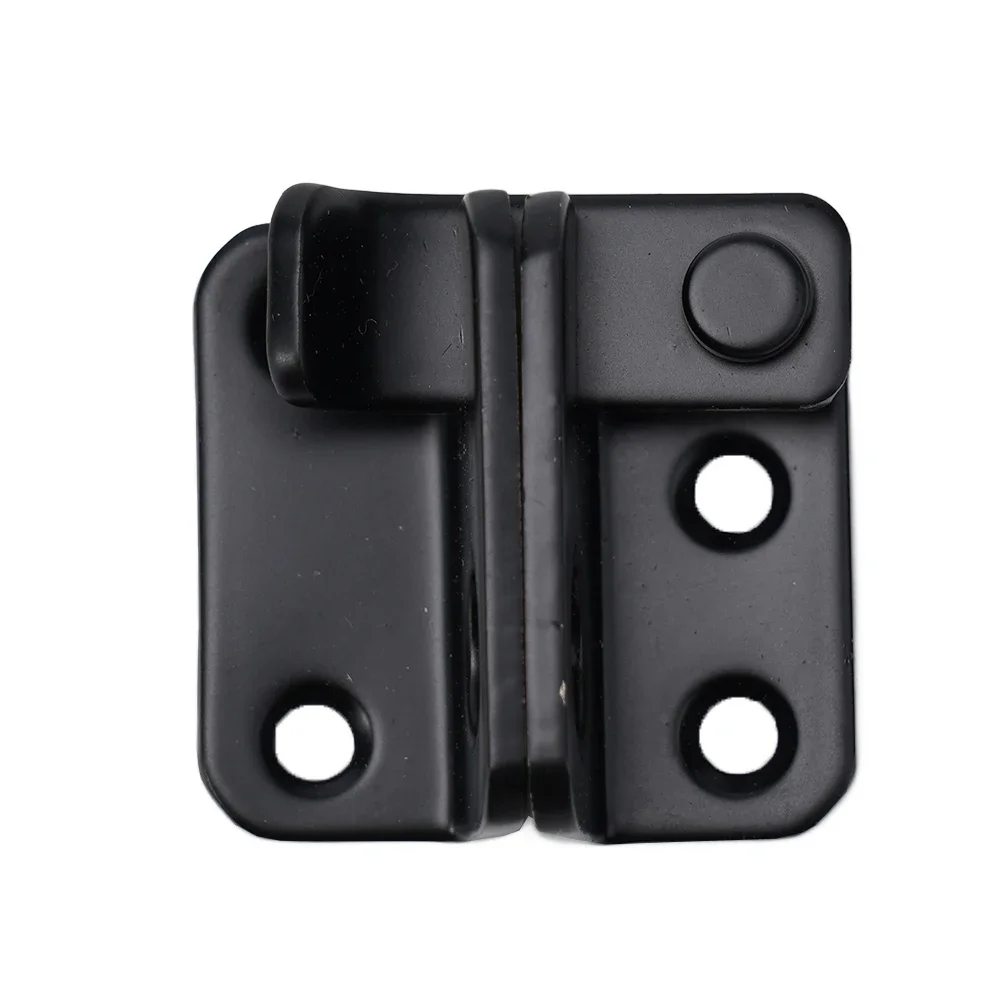 Door Bolt Stainless Steel Free Punching Wardrobe Drawer Door Latch Anti-theft Iron Door Lock Buckle Hasp Latch Accessory