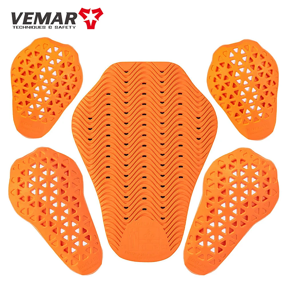 New CE Certification Motorcycle Jacket Protective Pads Breathable Motocross Protective Pads Anti-drop Motorbike Protective Pads