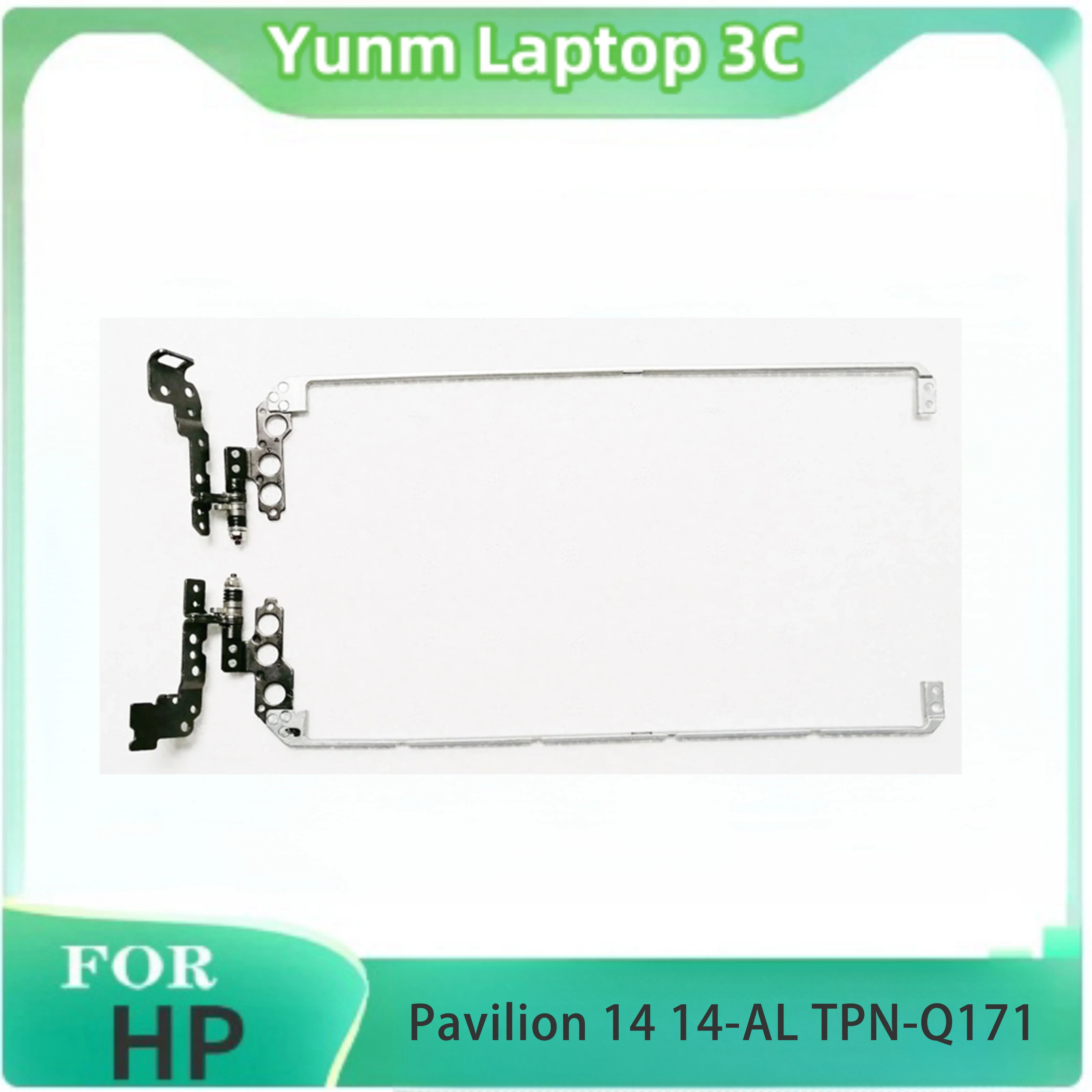 New Original Laptop LCD Hinges Left and Right For HP Pavilion 14 14-AL TPN-Q171