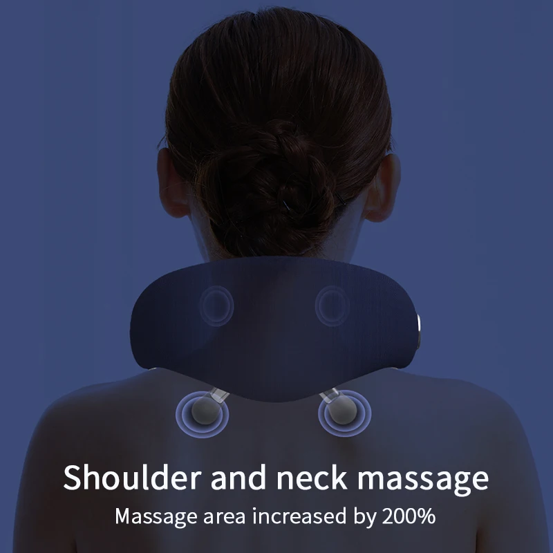 New design Shiatsu Kneading Neck Massager Soothing Heating Trapezius Massager Electric Neck And Shoulder Massager Pain Relief