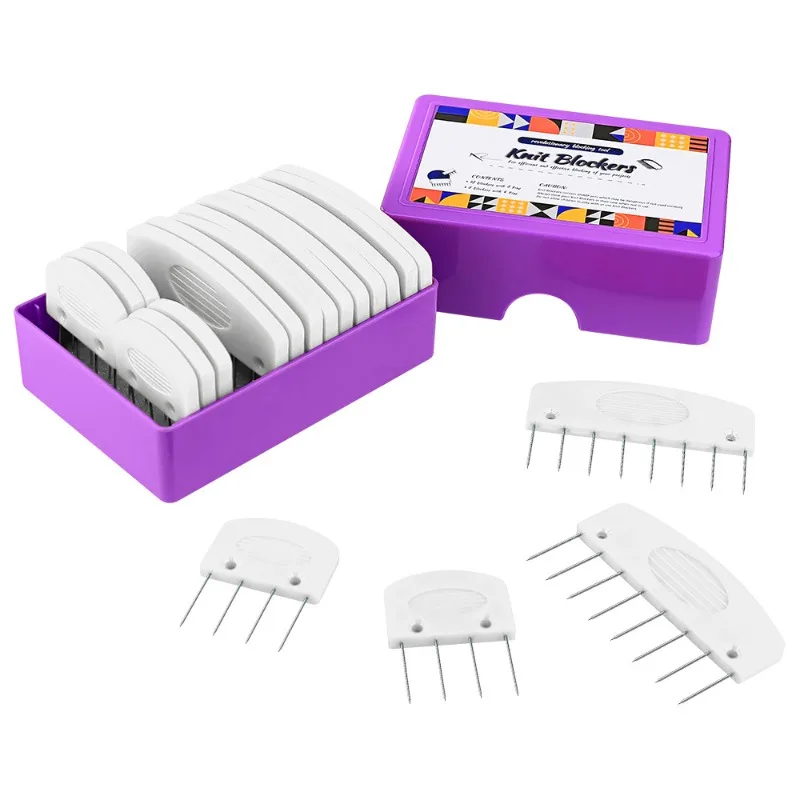 

setting needles, sweater and scarf fixing needles, setting tools, DIY knitting tools, shawls, sweater setting pins