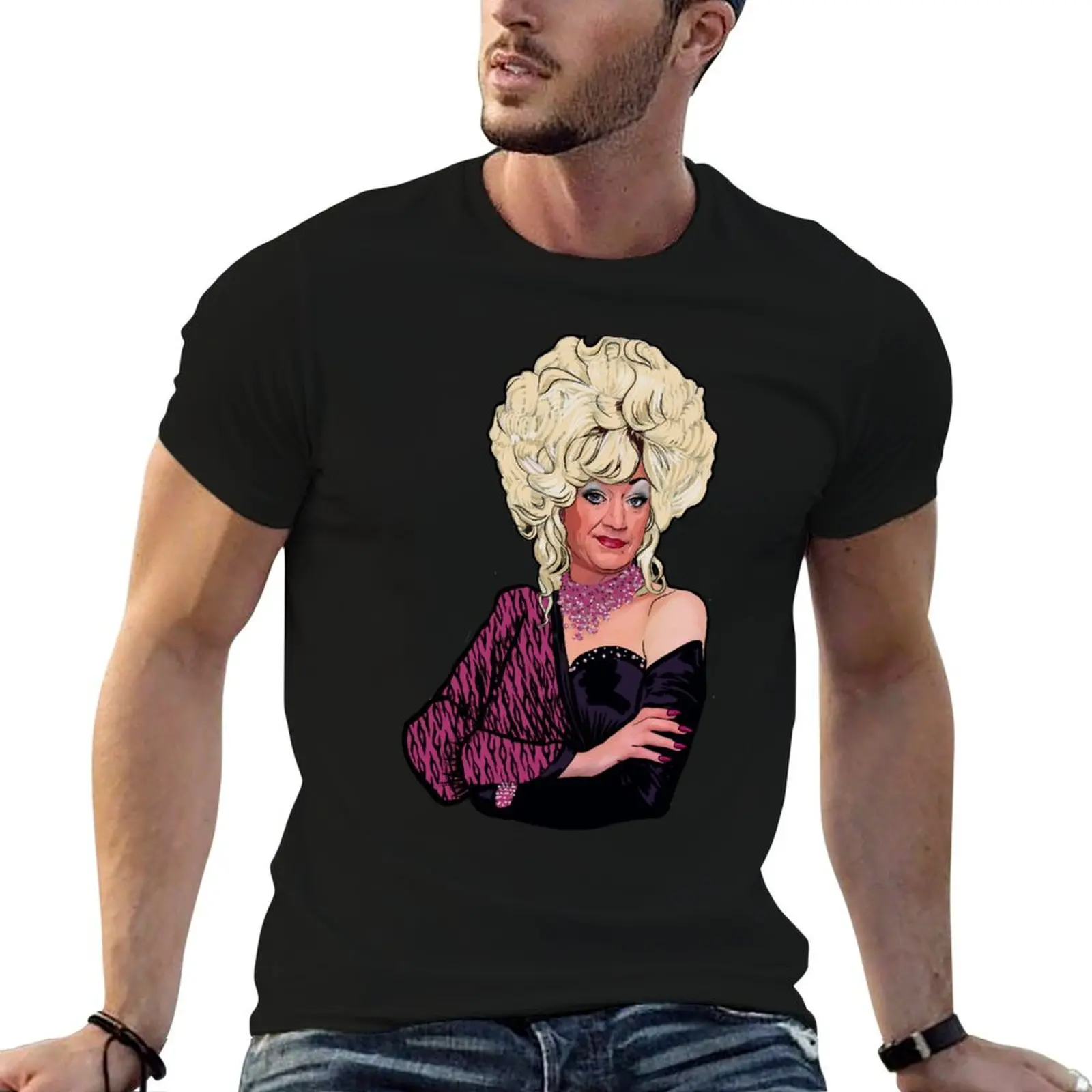 

Lily Savage - Birkenhead’s finest drag queen T-Shirt man tshirt cotton t shirts man 100% T-Shirt