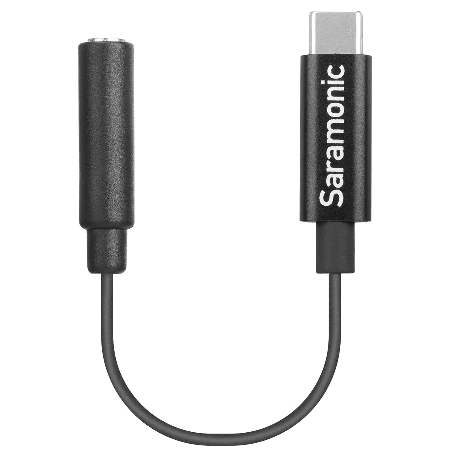 Saramonic SR-C2003 6cm 3.5mm TRS Female to Type-C Male Microphone Audio Adapter Cable for Android Cell Phone PC USB-C Devices view 4
