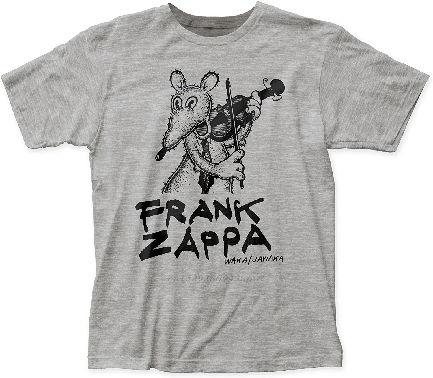 100% Cotton Men's Frank Zappa Waka Jawaka Illustrated T-Shirt Men T Shirts Crew Neck Clothing