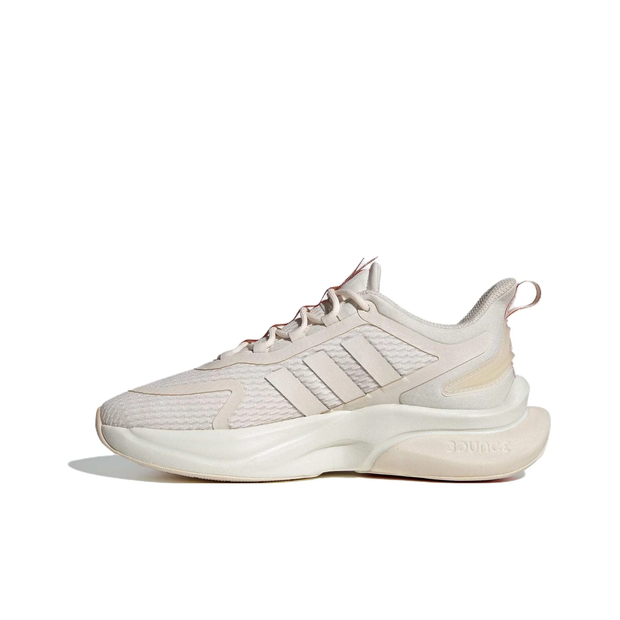 Adidas Alphabounce+ Comfortable Mesh, Textile Running Shoes Women's Ivory ID8626