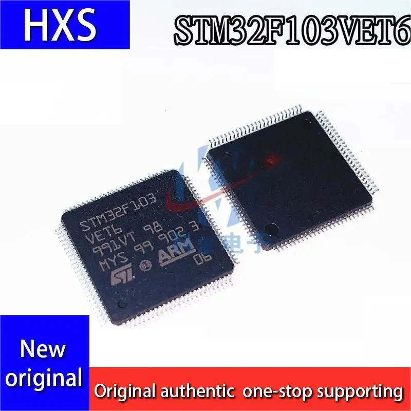 New original STM32F103VET6 32-bit microcontroller chip 512K flash memory LQFP100