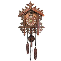 Retro Forest Cuckoo Wall Clock, Home Decoration