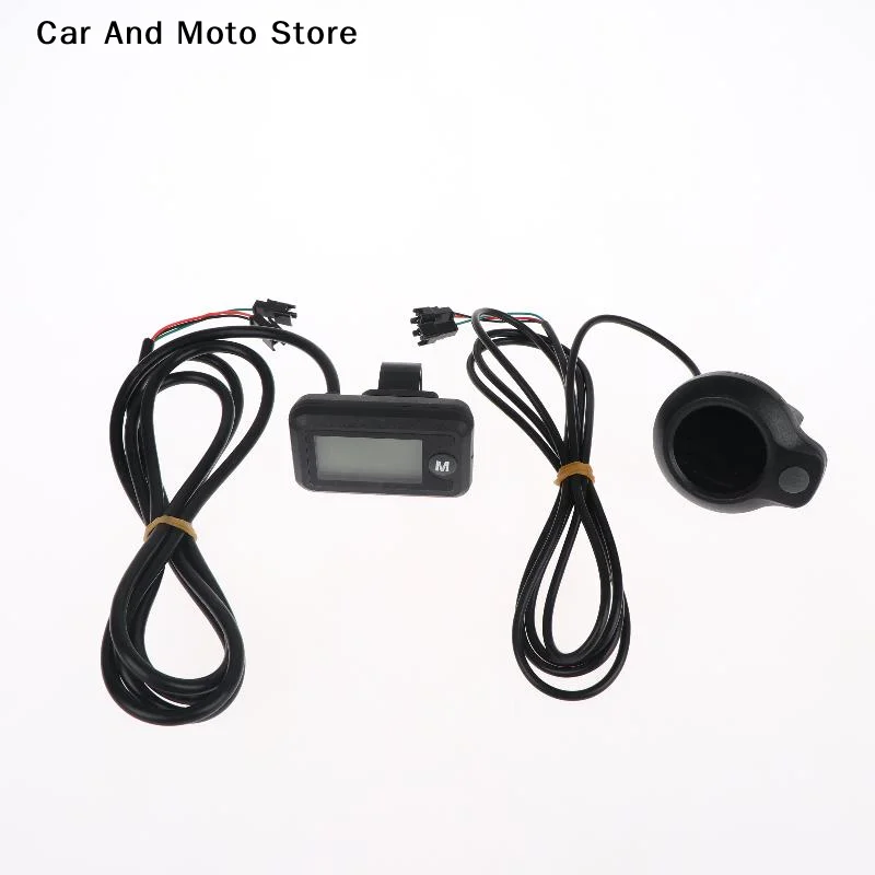 【CMO】48V Electric Scooter LCD Display Speedometer Odometer Speed Voltage Indicator For Bike Modification Accessories