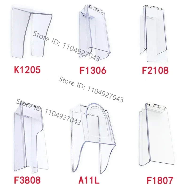 Smart door lock waterproof cover fingerprint lock outdoor flip cover rainproof  transparent plastic cover