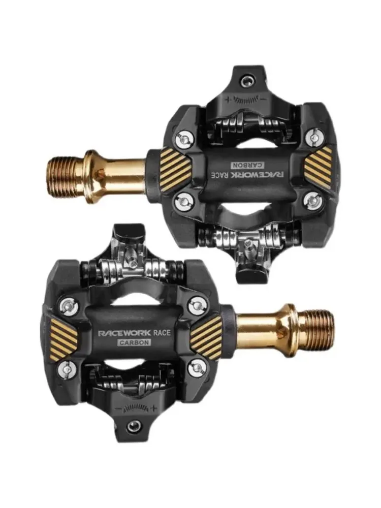 AliExpress RACEWORK X-M8100 Bike Pedal Ultra-light Self-Locking Spd DU Bearing MTB Bicycle Pedals