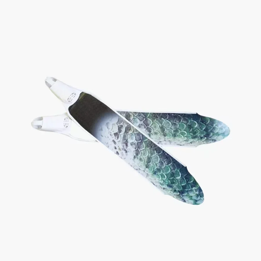 

New Free Fins 890mm 30 Degree Diving Fins Carbon Fiber Long Diving Fins