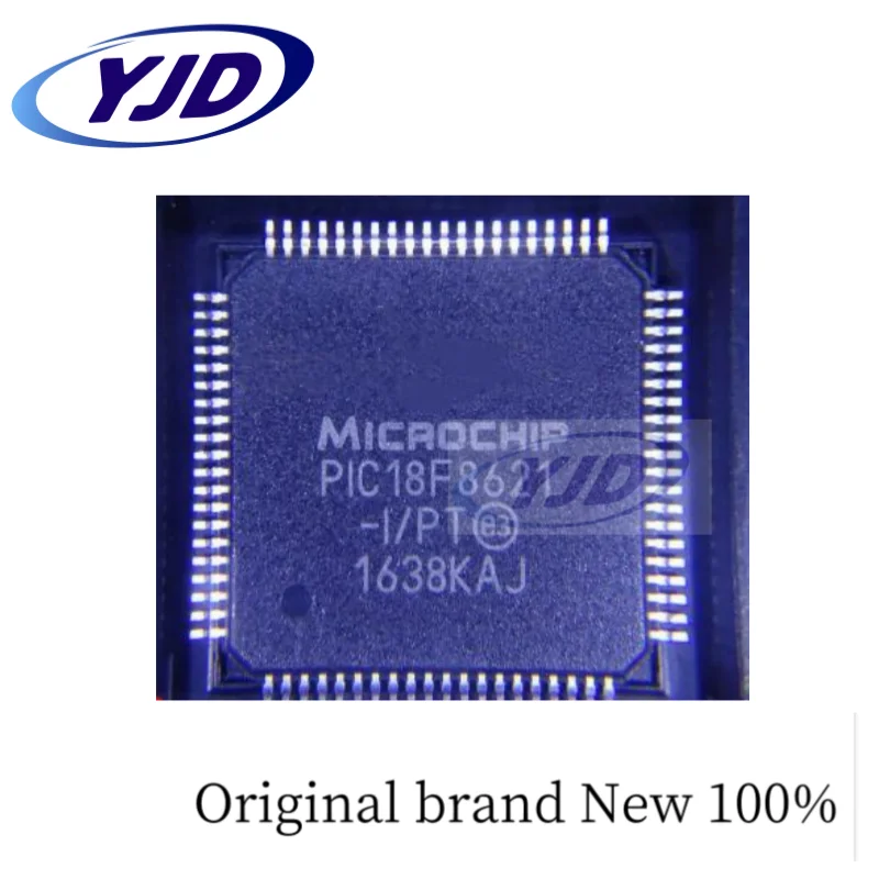 PIC18F8621-I/PT QDP80 IC NEW Original Spot goods If you need other IC, please consult