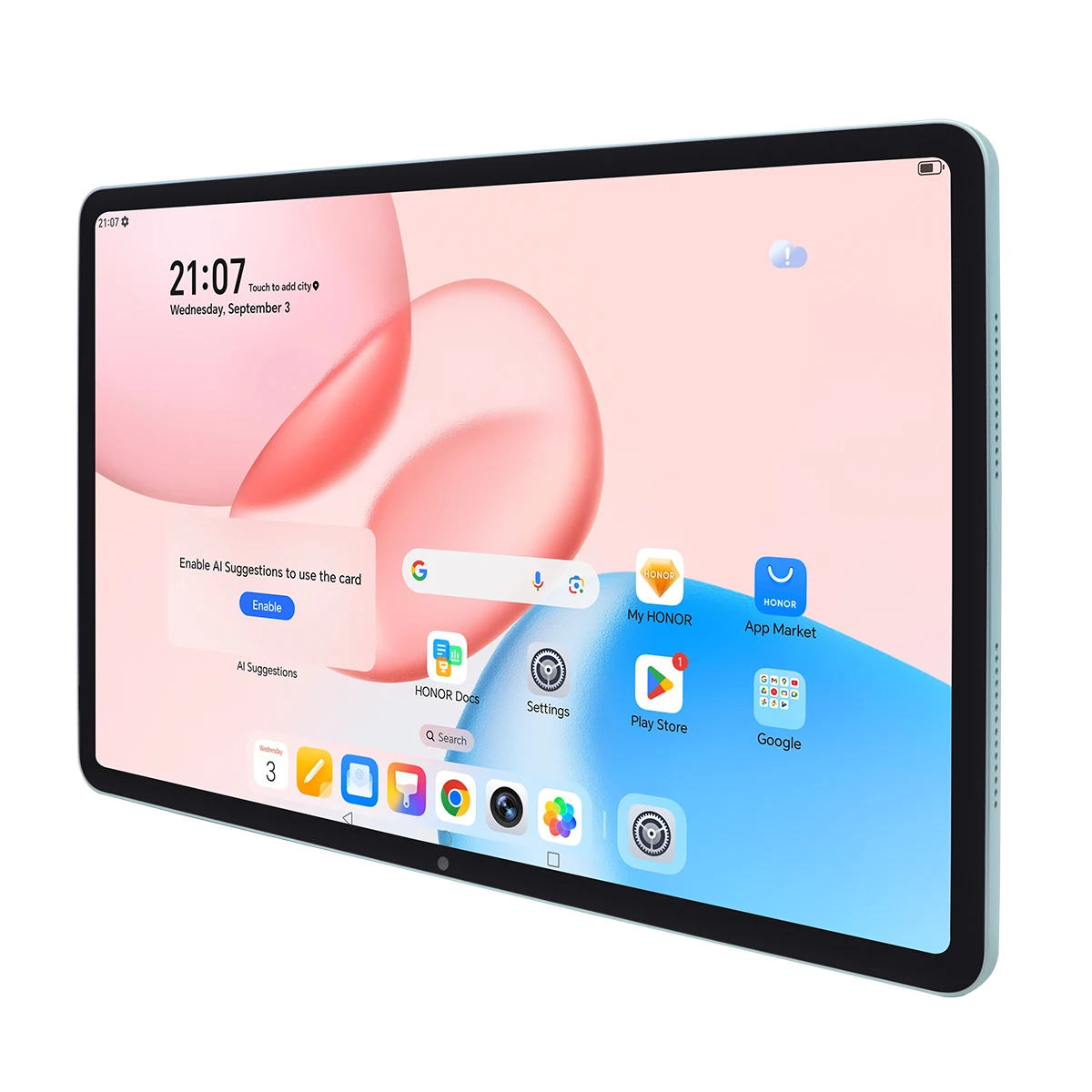 الإصدار العالمي HONOR Pad 10 Tablet 2.5K 12.1 بوصة عرض مريح للعين Snapdragon 7 Gen 3 شرائح 10100 مللي أمبير بطارية لوحة تابلت