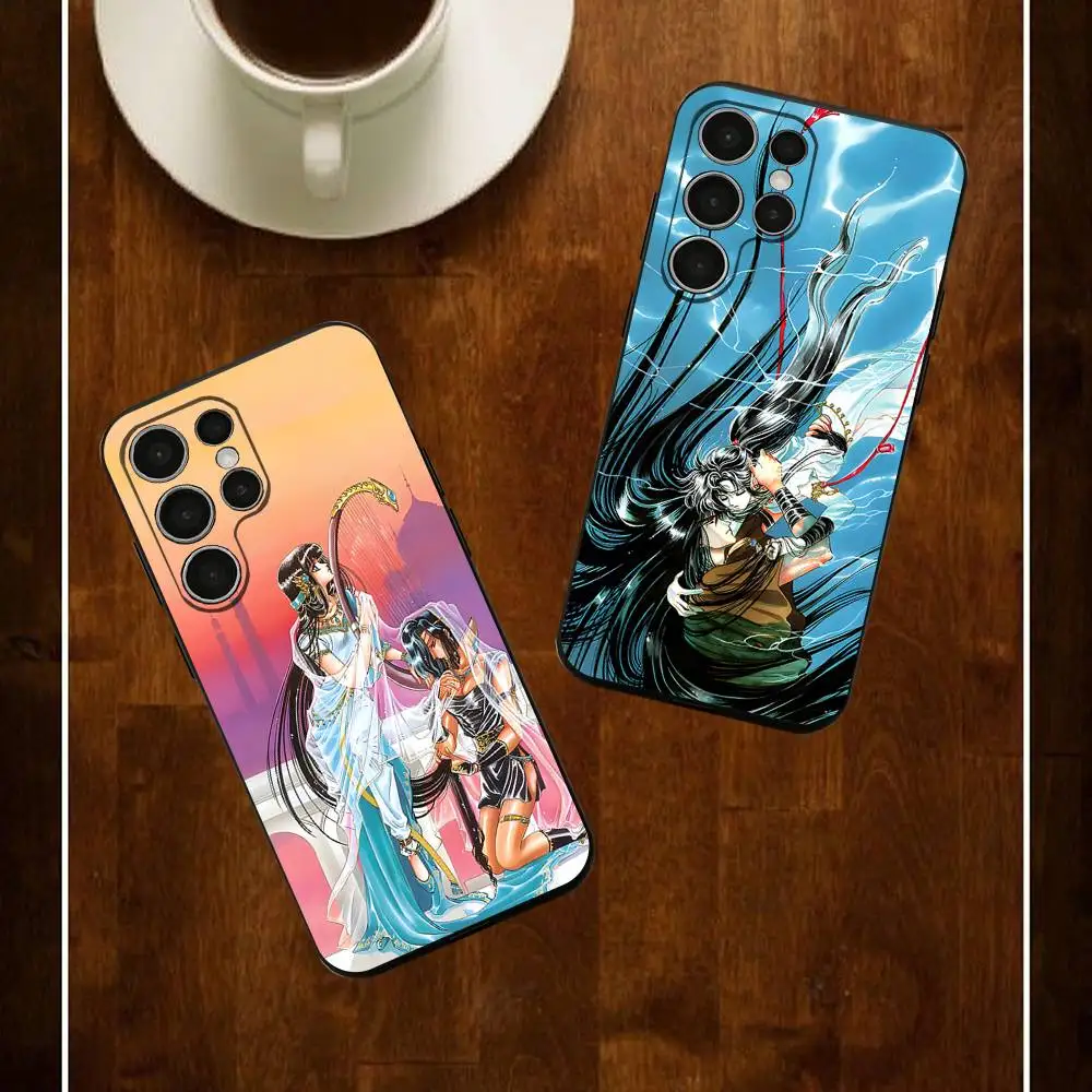 Comics RG V-Veda Phone Case For Samsung S24 25 23 22 21 20 Plus Ultra 5G Lite Shockproof Cover