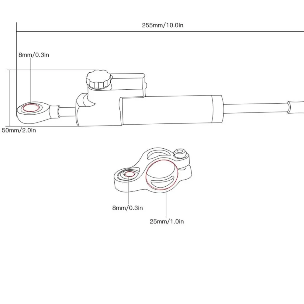 2021-2024 For Pan America 1250 Special RA1250 Special RA 1250S 2023 2022 Motorcycle Steering Stabilize Damper Bracket Mount Kits