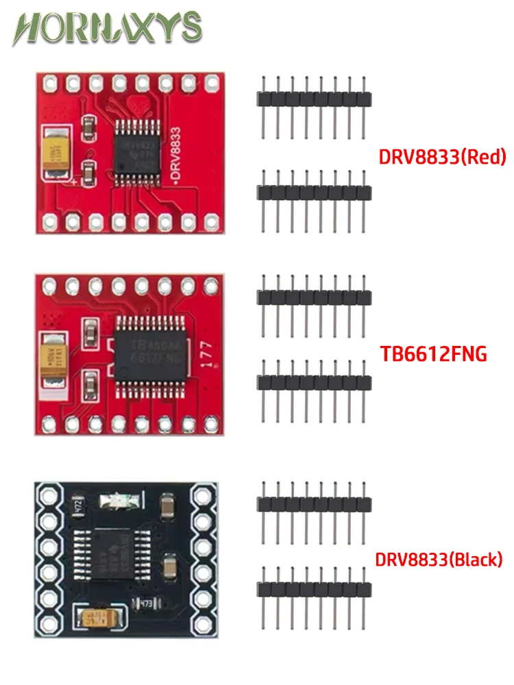 10 szt. Sterowników silników TB6612 DRV8833 Dual Motor Driver 1A TB6612FNG do mikrokontrolerów Arduino, lepszy niż L298N — zdjęcie produktu 7