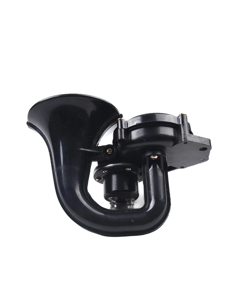 Loud 300DB 12V/24V Electric Snail Air Horn For Car Motorcycle Truck Boat ABS+metal Multi-tone&Claxon Horns Car Accessories