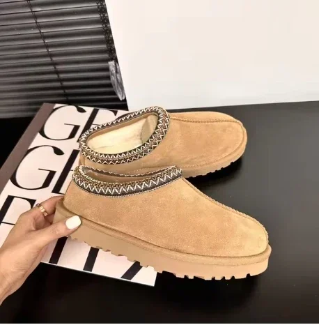 

"Wow! This Sheepskin Leather Fur Snow Boot Is as Comfortable as a Designer Slipper"