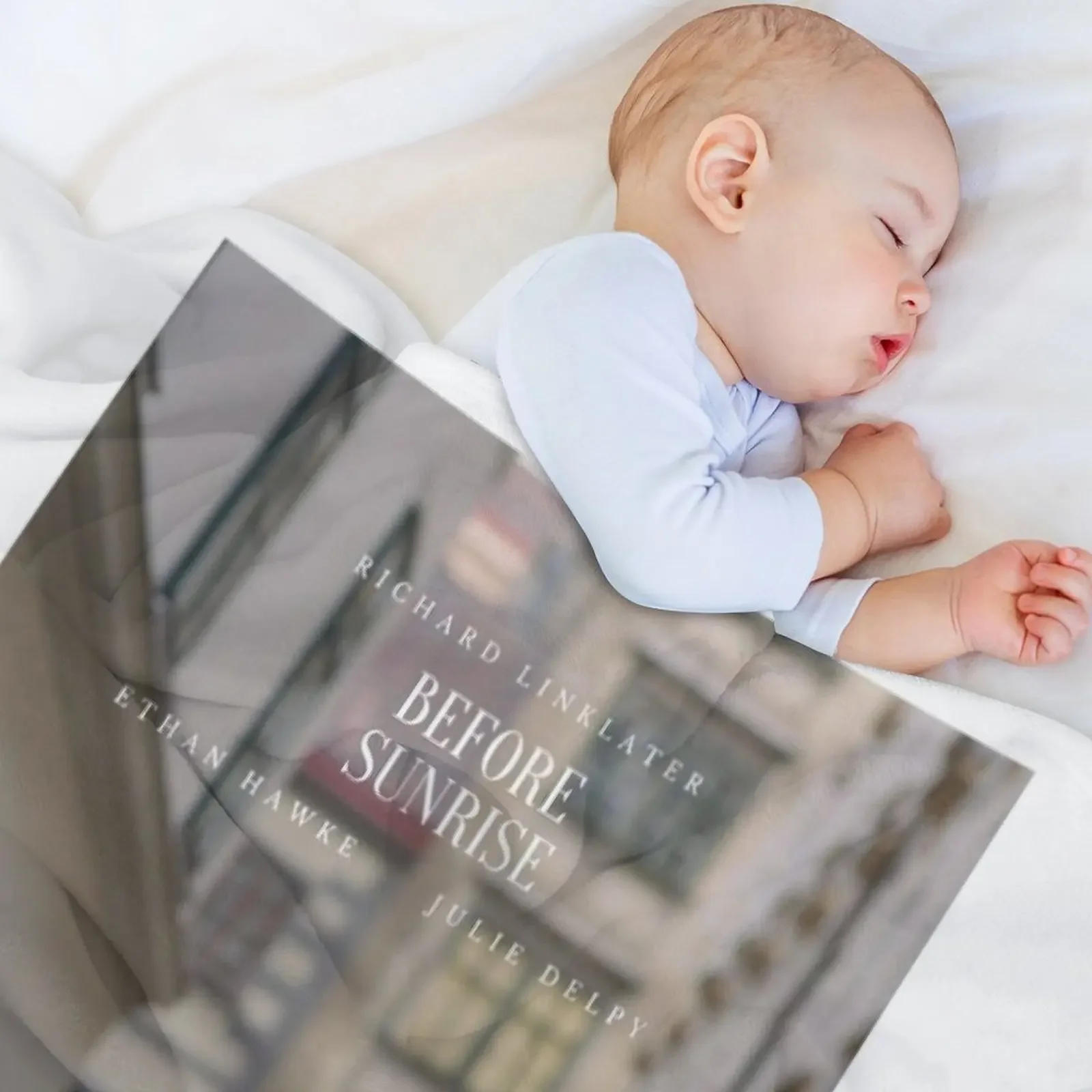 قبل شروق الشمس ملصق رمي بطانية منقوشة تأثيري أنيمي الشعر البطانيات الحرارية #5