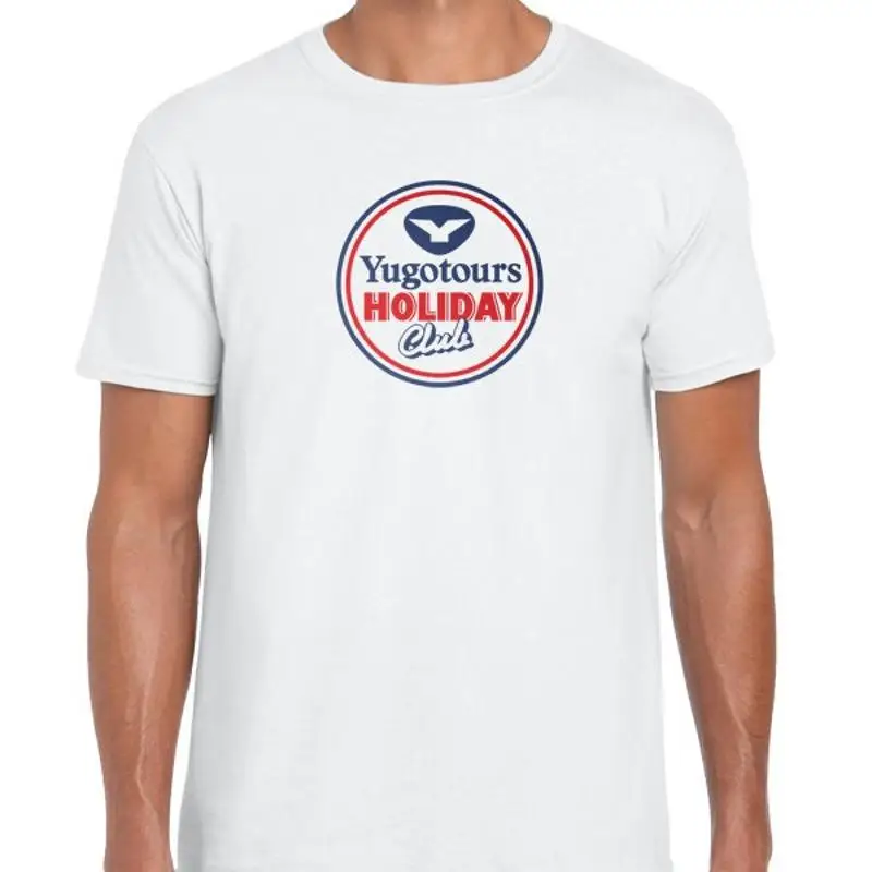 

Yugotours Holiday Club Sun sational Yugoslavia Tour Operator London UK Retro T Shirt