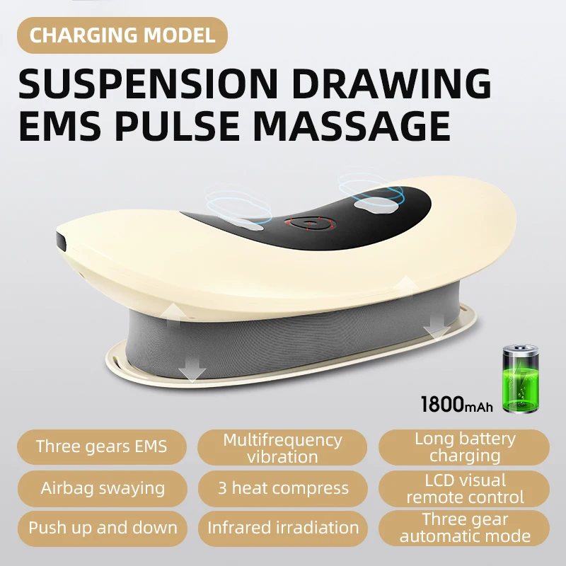 الجملة OEM مكتب المنزل النساء البطن متعدد التردد الاهتزاز EMS التدفئة تدليك التدفئة الكهربائية آلة تدليك الخصر #3