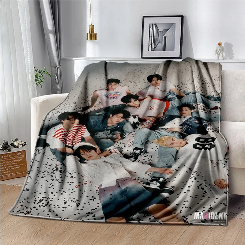 Korea Korea Kpop S-Stray Kids Super Soft Throws Blanket,Warm Cozy Blanket for Bed,Sofa,Couch,Bedroom,Living Room,Travel,Camping,Hiking - Aliexpress Deal